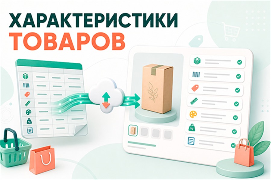 Новая возможность: характеристики товаров