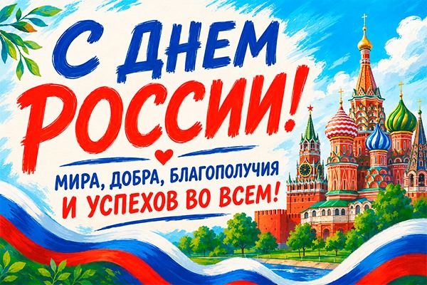 Поздравляем с Днем России!